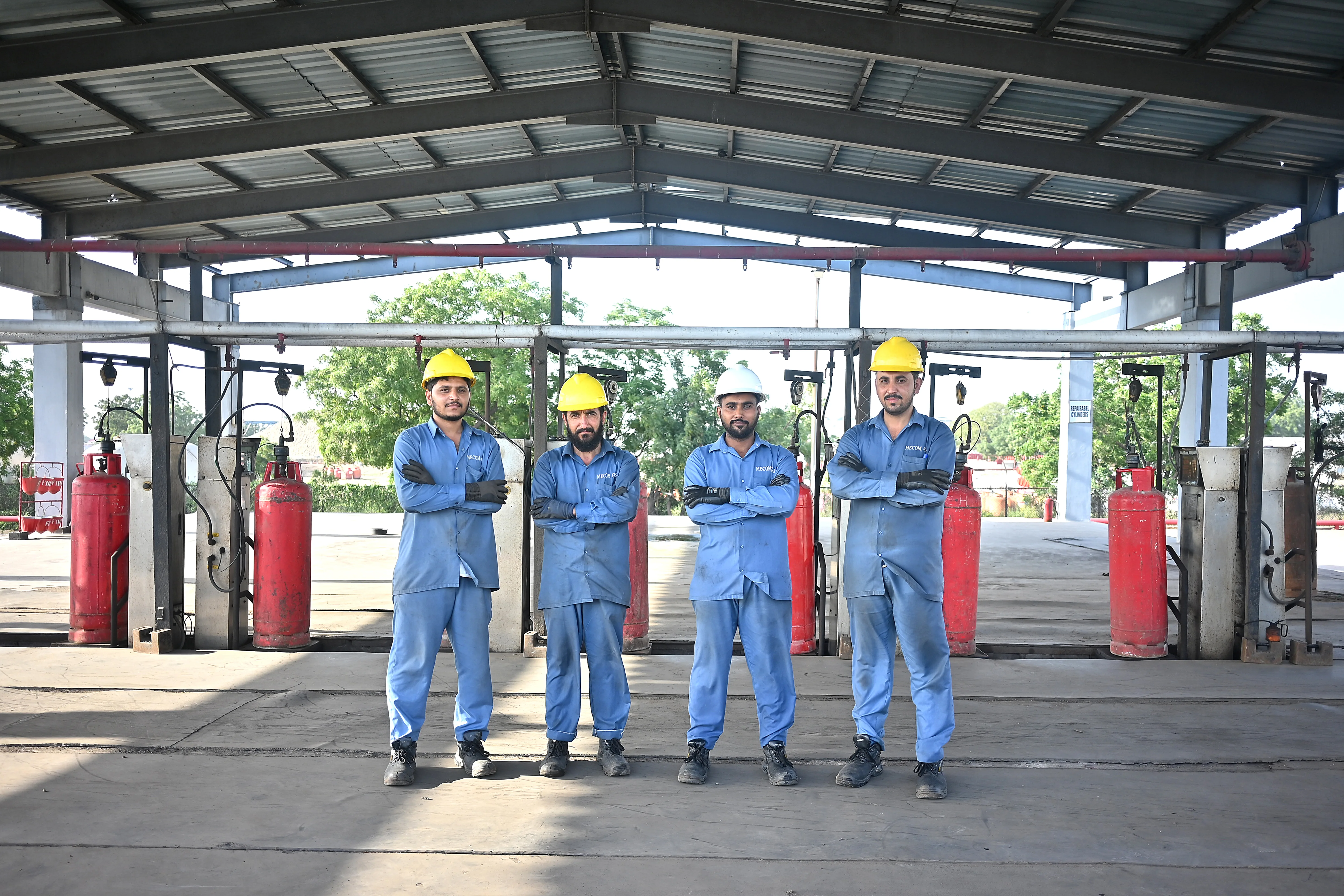 MECOM Gas bowser fleet logistics Pakistan