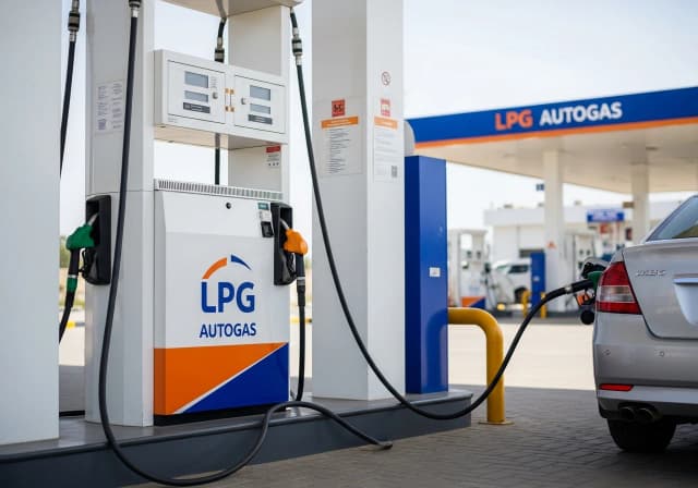 LPG Autogas fuel station