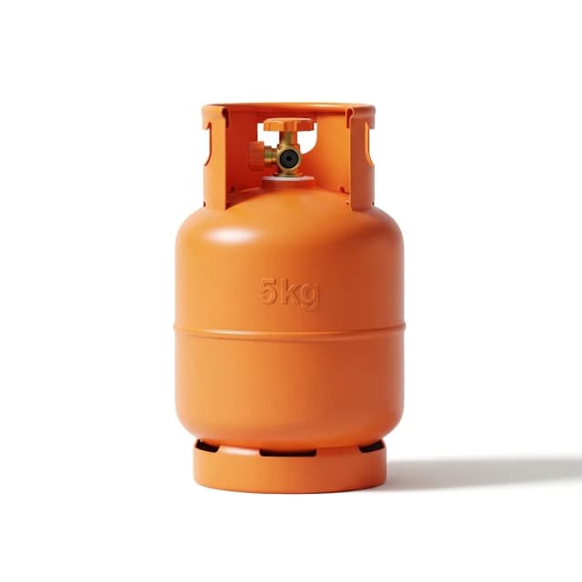 MECOM 5kg small LPG cylinder for homes and camping